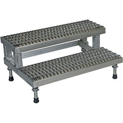 Adj SS Step Mate Stand 2 Step 35.75 × 22.87″ - Exact Tooling