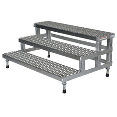 Adj Alum Step Mate Stand 3 Step 48.06 × 33.62 - Exact Tooling