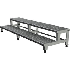 Adj Alum Step Mate Stand 2 Step 72.06 × 22.75 - Exact Tooling