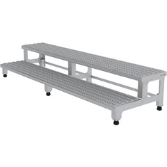 Adj SS Step Mate Stand 2 Step 71.75 × 22.75″ - Exact Tooling