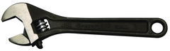 1/2" Opening - 4" OAL - Adjustable Wrench Black - Exact Tooling