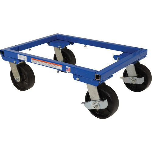 Adjust Tote Dolly W/6″ Casters 16 × 22 - Exact Tooling