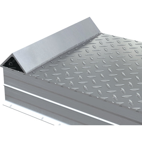 Alum Tread Whl Riser W/ Roll Of Guard 48 × 24 × 6 - Exact Tooling