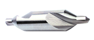 Size 8; 5/16 Drill Dia x 3-1/2 OAL 60° M42 Combined Drill & Countersink - Exact Tooling