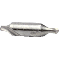 #3 × 2″ OAL Radius HSS Radius Combined Drill and Countersink Uncoated - Exact Tooling