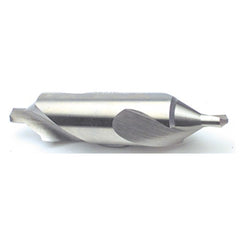 #16 × 3″ OAL 60 Degree HSS Bell Combined Drill and Countersink Uncoated - Exact Tooling