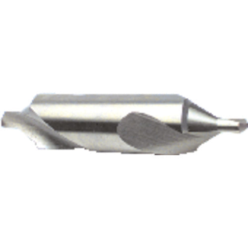 #16 × 3″ OAL 60 Degree HSS Bell Combined Drill and Countersink Uncoated - Exact Tooling
