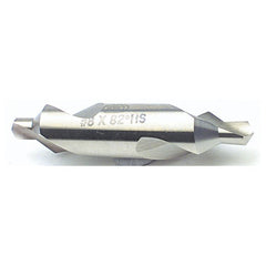 #3 × 2″ OAL 90 Degree HSS Plain Combined Drill and Countersink Uncoated - Exact Tooling