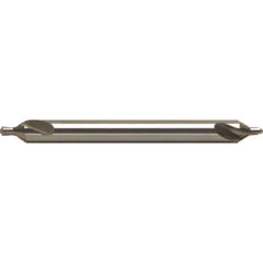#1 × 5″ OAL 60 Degree HSS Long Combined Drill and Countersink Uncoated - Exact Tooling