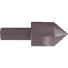 ‎1/2 Size-1/4 Shank-100° 3 Flute Countersink - Exact Tooling