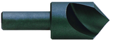 1/2 Size-1/4 Shank-90° Single Flute Countersink - Exact Tooling