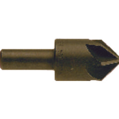 ‎1/2 Size-3/8 Shank-82° 6 Flute Countersink - Exact Tooling