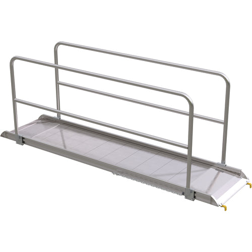 Alum Walk Ramp Handrail Hook 121.56 × 28″ - Exact Tooling
