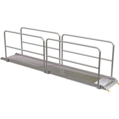 Alum Walk Ramp Handrail Hook 145.43 × 28″ - Exact Tooling