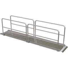 Alum Walk Ramp Handrail Overlap 168 × 28″ - Exact Tooling