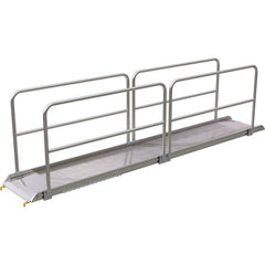 Alum Walk Ramp Handrail Hook 169.25 × 28″ - Exact Tooling