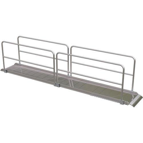 Alum Walk Ramp Handrail Overlap 192 × 28″ - Exact Tooling