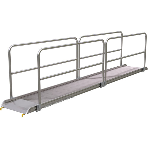 Alum Walk Ramp Handrail Hook 193.12 × 28″ - Exact Tooling