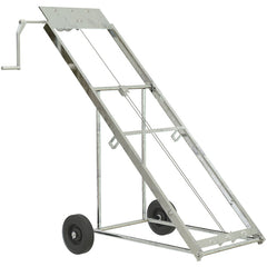 Alum Grip-Strut Walk Ramp 143.75 × 41.62 Wheels - Exact Tooling