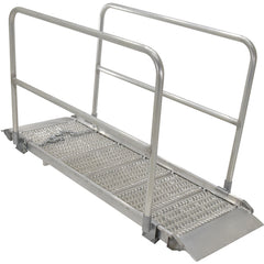 Alum Grip Walk Ramp Handrail 29.38 × 190.75 - Exact Tooling