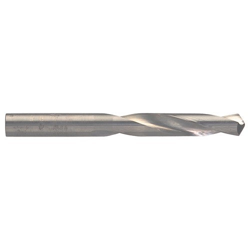 #42 Dia. x #42 Shank × 1″ Flute Length × 2″ OAL, Bright, Solid Carbide Drill - Exact Tooling