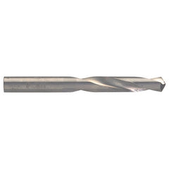 #42 Dia. x #42 Shank × 1″ Flute Length × 2″ OAL, Bright, Solid Carbide Drill - Exact Tooling