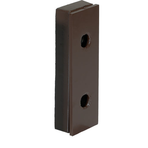 Steel Face Molded Rubber Bumper 2.5 × 16 × 5 - Exact Tooling