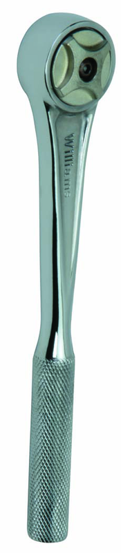11-1/4" OAL - 1/2" Drive - Round Heavy Duty Ratchet - Exact Tooling