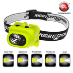 Intrinsically Safe-LED Dual Switch Control Head Lamp - Exact Tooling