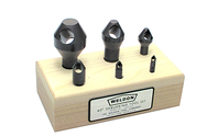 4 pc. HSS Countersink Set - Exact Tooling