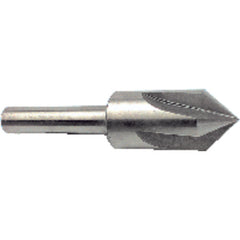 ‎3/4″ Size-1/2″ Shank-82° 4 Flute Machine Countersink - Exact Tooling