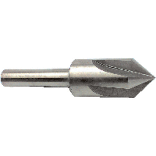 ‎3/4″ Size-1/2″ Shank-60° 4 Flute Machine Countersink - Exact Tooling