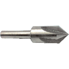 ‎3/4″ Size-1/2″ Shank-60° 4 Flute Machine Countersink - Exact Tooling