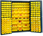 48 x 24 x 72'' (176 Bins Included) - Bin Storage Cabinet - Exact Tooling