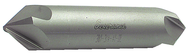 3/8" Size-2-1/2" OAL-60° 2/4 Flute Double End 3N1 Drill Point Countersink CBD - Exact Tooling
