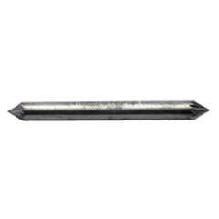 ‎3/32″ Size-1-1/2″ OAL, 60°-CBD Double End Inside Deburring Cutter - Exact Tooling