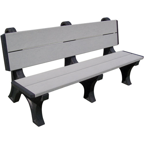 Bench Deluxe Backed 2848 Bk Leg Gray Seat - Exact Tooling