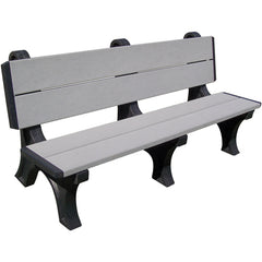 Bench Deluxe Backed 2848 Bk Leg Gray Seat - Exact Tooling