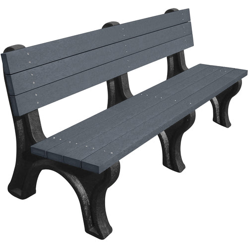 Bench Deluxe Backed 2672 Bk Leg Charcoal Seat - Exact Tooling