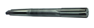 23/32 Dia- HSS - Taper Shank Straight Flute Carbide Tipped Chucking Reamer - Exact Tooling