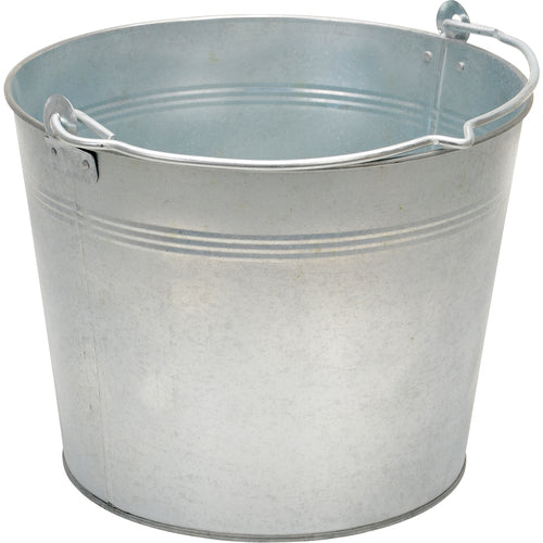 Galvanized Steel Bucket 3.25 Gallons - Exact Tooling