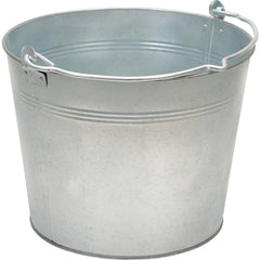 Galvanized Steel Bucket 3.25 Gallons - Exact Tooling