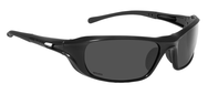 SHADOW, Grey Polar Lens, Shiny BLK Fr Polarized GreyShiny Black - Exact Tooling