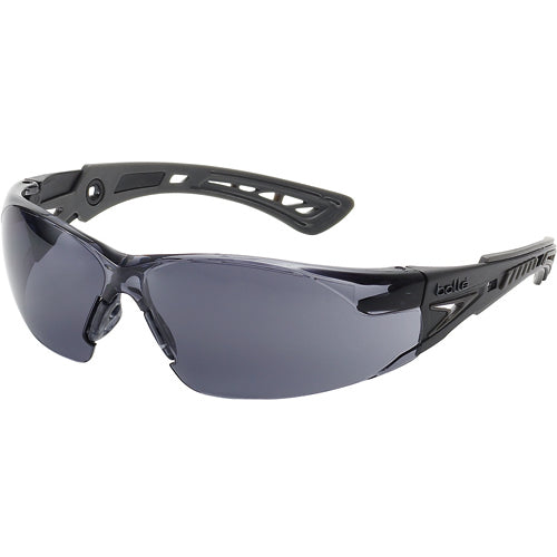 RUSH+ - Smoke Lens - Black & Gray Frame PC ASAF Platinum - Exact Tooling