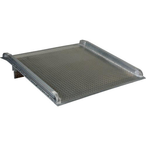 Aluminum Truck Dockboard 15000 lbs 60 × 48 - Exact Tooling