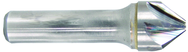 1-1/4" Size-3/4" Shank-82°-Carbide 6 Flute Chatterless Countersink - Exact Tooling