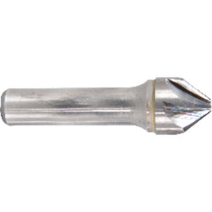 ‎5/16″ Size-1/4″ Shank-60°-CBD 6 Flute Chatterless Countersink - Exact Tooling