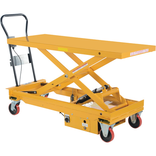 Dc Power Hydr Scissor Cart 1K 60 × 24.5 - Exact Tooling