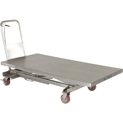 Partially SS Elevating Cart 1K 31.5 × 63 - Exact Tooling