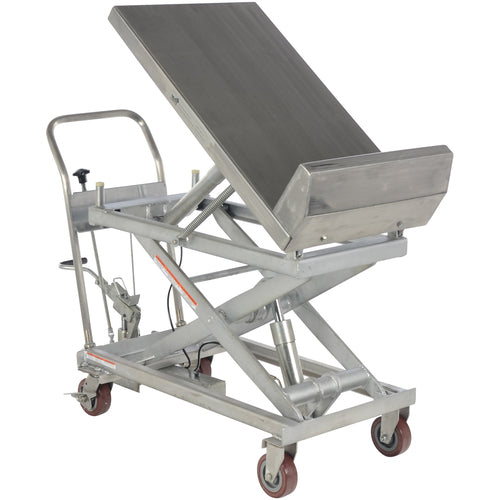 Partially SS Lift & Tilt Cart 1K 22 × 33.6 - Exact Tooling